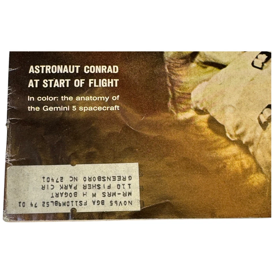 Life Magazine September 3, 1965 NASA Pete Conrad Gemini 5 Cover Astronaut Ads - Image 4 of 4