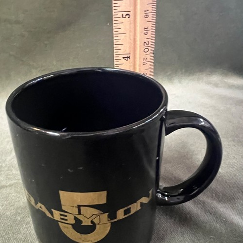 VTG Babylon 5 Coffee Mug Cup 1996 Warner Brothers Television Sci-Fi Collectible - Picture 5 of 6
