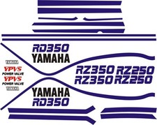 Decals for Yamaha RD350 / RZ350 / RZ250 LC2 31K.