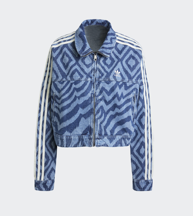 Adidas × FARM Rio デニムジャケット レディース　ウエア adidas_x_FARM_Rio_Denim_Track_