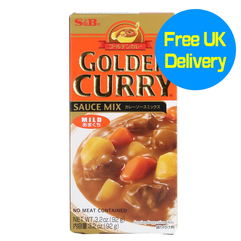 S&B Japanese Golden Curry Sauce Mix Mild 92g 4901002075347 eBay