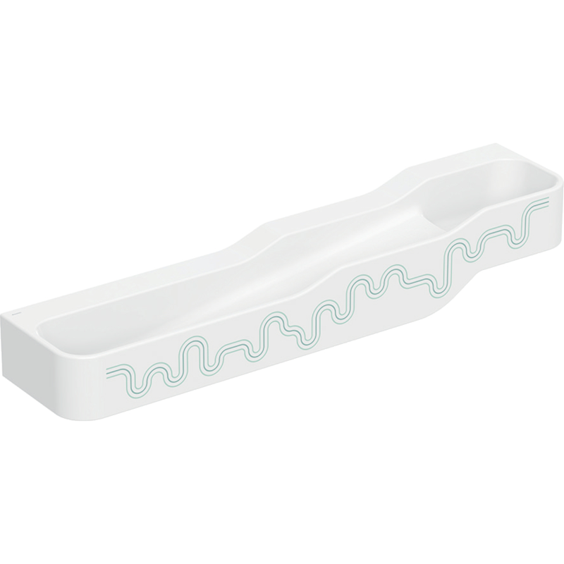 Bambini lavabo basso a sinistra 180cm SFR verde