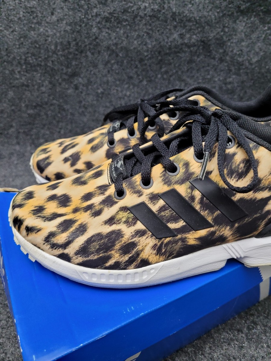 Adidas Torsion ZX Flux B25642 Animal Tan Black Leopard Adidas Torsion ZX Flux B25642 Animal Tan Black Leopard