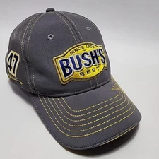 AJ Almendinger #47 Bush's Best 2014 Chase Authentic's Racing Strapback Hat Cap