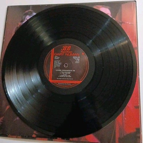 GARY NUMAN LIVING ORNAMENTS '80 VINYL ALBUM LP (1981) FREE UK DELIVERY - Picture 7 of 8