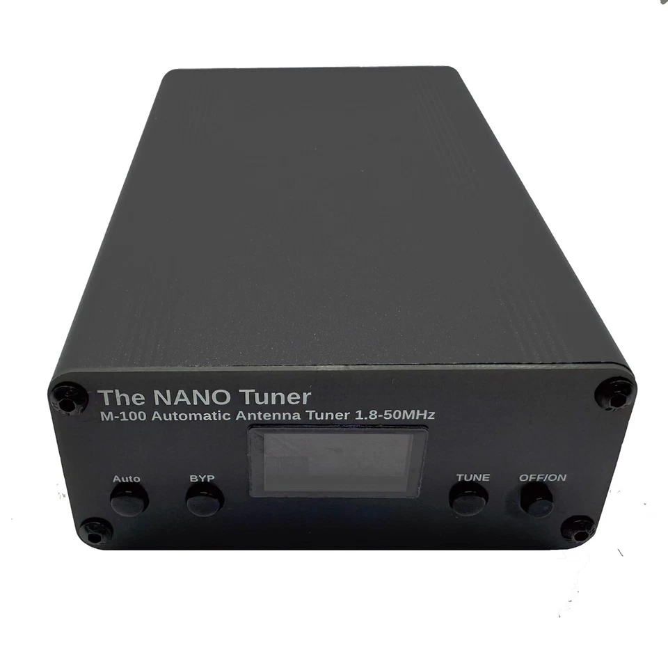 Sintonizador de Antena M-100 Pequeño 100W Sintonizador de Antena Automático Pantalla OLED 1.8-50MHz 7*7 Foto 4 de 4