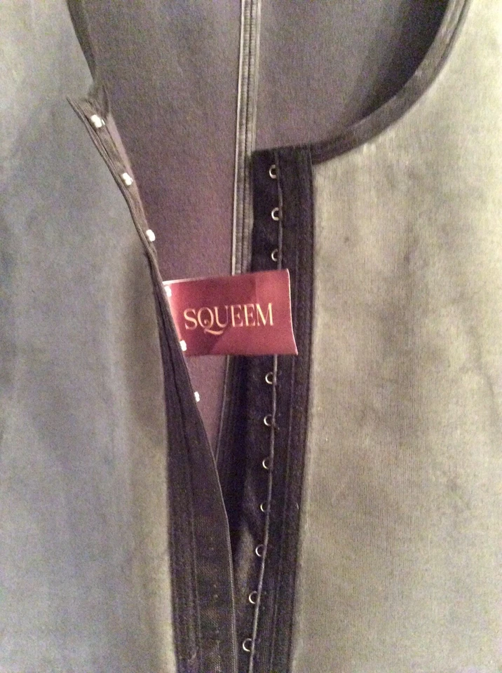 Terno corpo compressão firme lingerie mágica Squeem curvas sensuais adulto P - Imagem 2 de 4