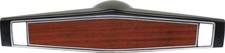 Oer 3972735 Cherrywood Steering Wheel Shroud 1969-1970 Chevrolet Camaro Nova