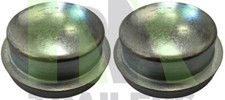 2 x 64.2mm Knott Hub Cap, Plain, Trailers, Grease Dust Wheel Cap, Metal, Trailer