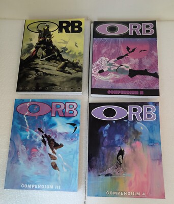 ORB Compendium Volume 1,2,3,4 Books Published by Mike Hoffman Artwork