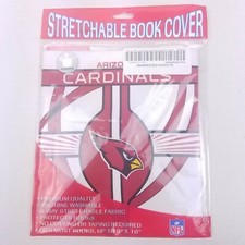 Arizona Cardinals Stretchable School Book Cover For Books Up To 8"x10"