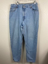 Levi's Orange Tab Bell Bottom Jeans 26x31 Dark Wash Vintage