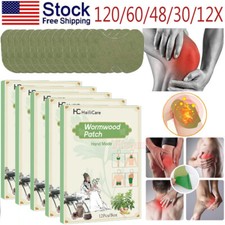 120x Knee Relief Plaster Sticker Wormwood Extract Knee Pain Joint Ache Patches