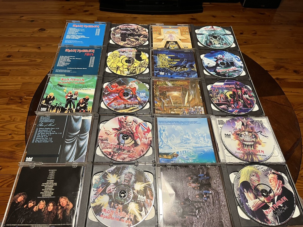 IRON MAIDEN CD16枚セット（ボーナスCD、DVDあり） Iron Maiden - The Number of the Beast CD 1998 Raw Power