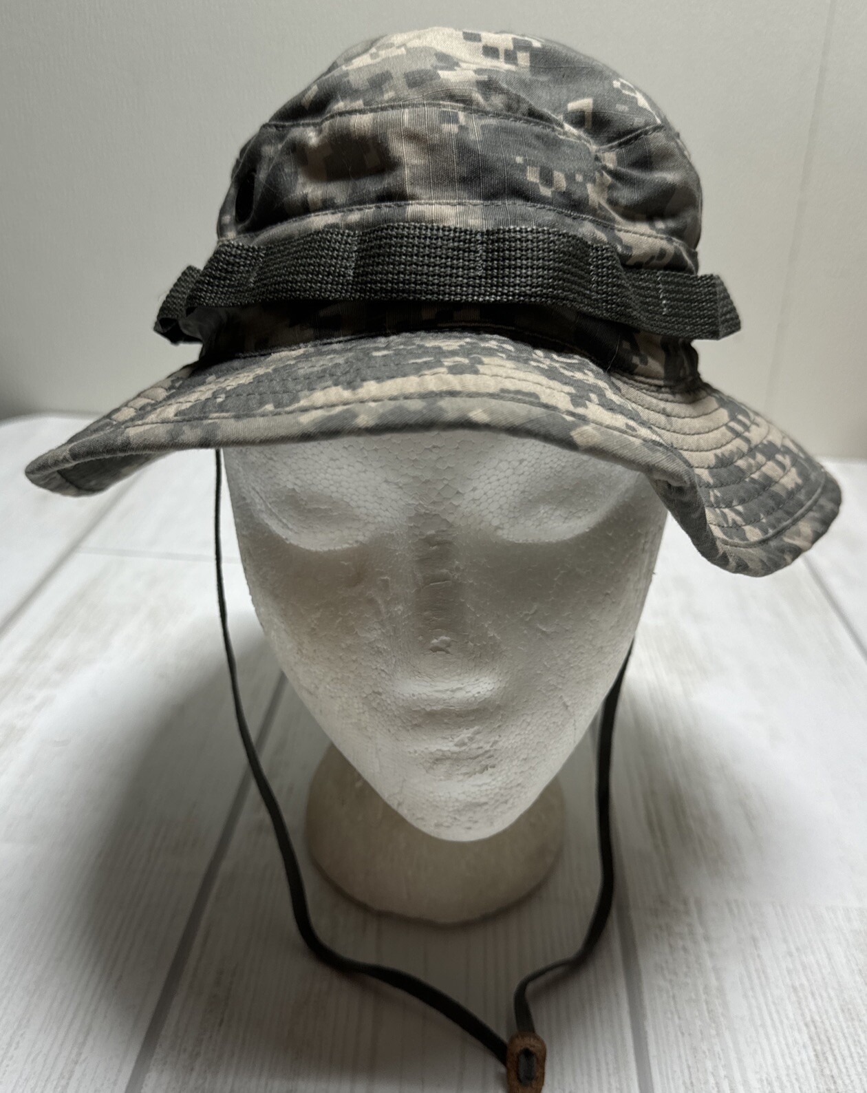 US Military Digital Camo Hot Weather Sun Hat Size 7 1/4 Official Issue