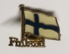 Vintage Original Finland Oktoberfest Hat or Lapel Pin
