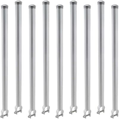 24'' Chain Link Fence Extension Posts Pack of 9 (Fits 1 5/8'' Top Rail)
