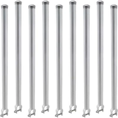 DF_SUPPLY 24" Chain Link Fence Extension Posts Pack of 9 (Fits 1 5/8" Top Rail)