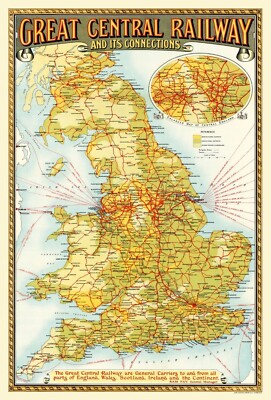 Great Central Railway 1903 1000 Teile Puzzle 690 mm x 480 mm