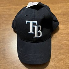 Tampa Bay Rays MLB Mens One Size Baseball Cap Hat New Era Blue - NEW