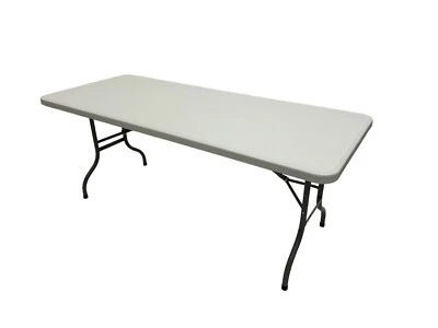 BE FURNITURE 6ft Catering Table, 6ft Blowmold Tables, Plastic Tables, Plastic Camping Tables