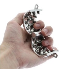Metal Stainless Steel Ball Stretcher Ring with Lock Squeeze Delay Device