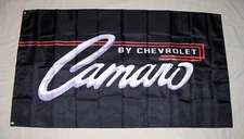 CAMARO 3'X5' FLAG BANNER CHEVROLET CHEVY GM GMC GARAGE MAN CAVE FAST SHIPPING