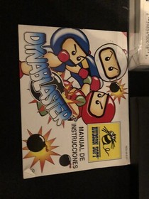 Juego Completo Nintendo Nes Dynablaster Pal B Espa&ntilde;a 100% Original Bomberman CIB