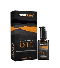 ManSure Grow Long Massage Oil For Men 30ml For Bigger Size  Better Performance