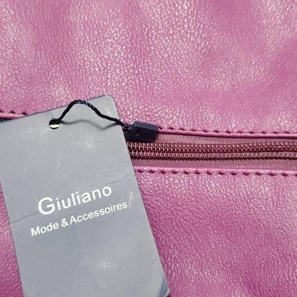 ジュリアーノ ハンドバック （2WAY） レザー パープル GIULIANO HAND