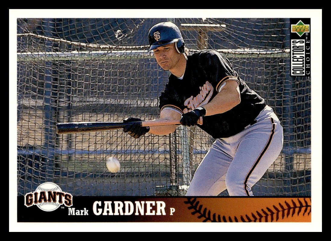 1997  Collector's Choice #457 Mark Gardner  San Francisco Giants Baseball Card