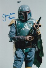 JEREMY BULLOCH signed Autogramm 20x30cm STAR WARS in Person autograph COA BOBA