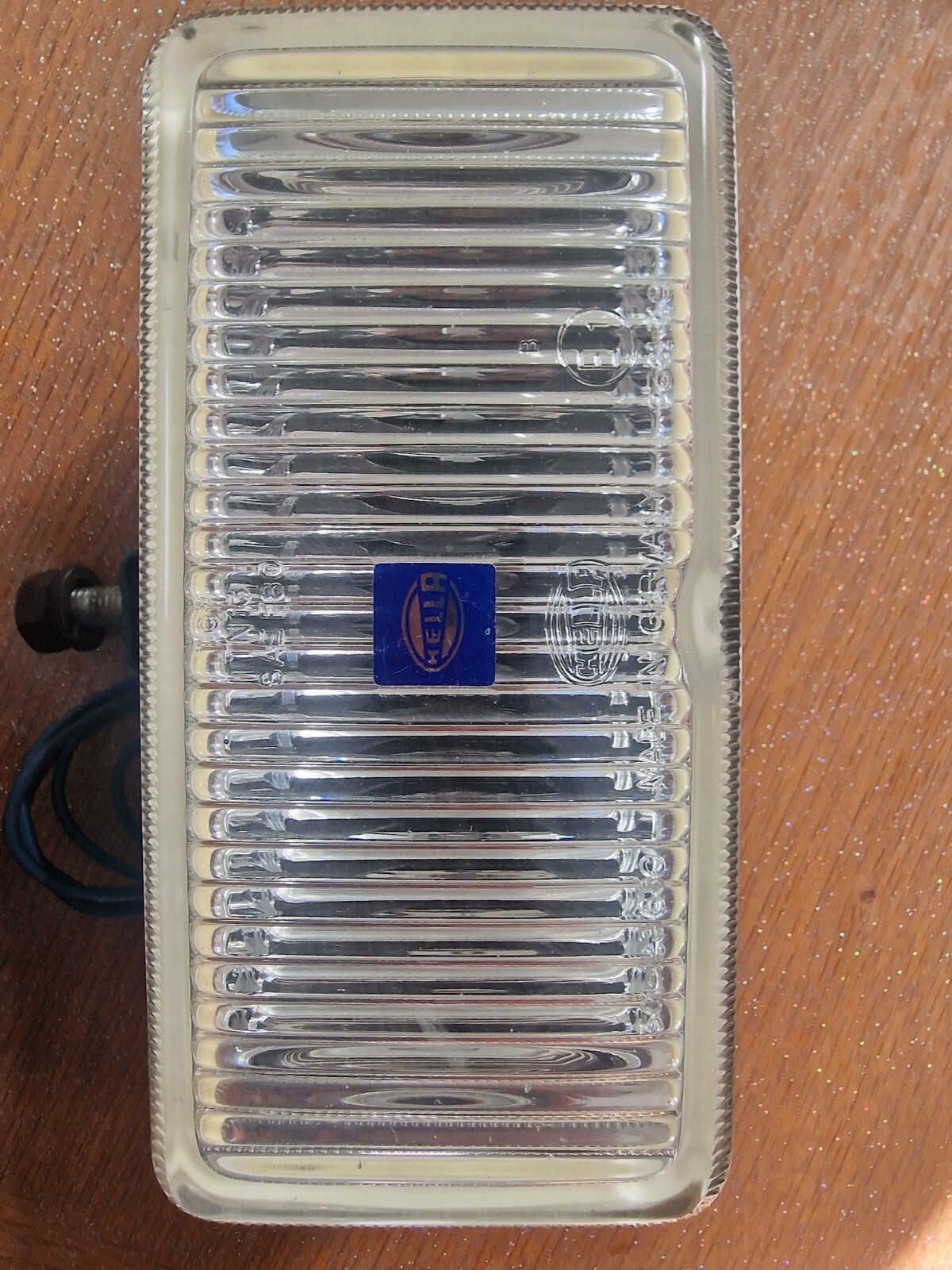 Hella SAE F60 Top TN13 7.6"x3.7" Rectangular Driving Beam Vintage