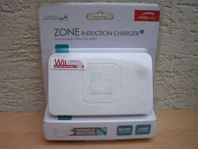 Speedlink Induktion-Ladestation + Akku Ladegerät Dock Netzlader für Nintendo DSi