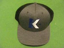 Team 365 Yupoong - K - Gray Adjustable Snapback Mesh Baseball Hat/Cap.