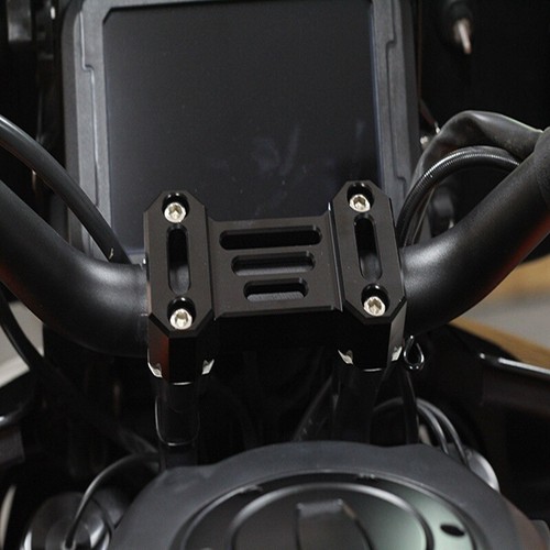 CNC Handlebar Riser Top Clamp For Harley Pan America CVO 1250 RA1250S 2021-2024 - Picture 3 of 12