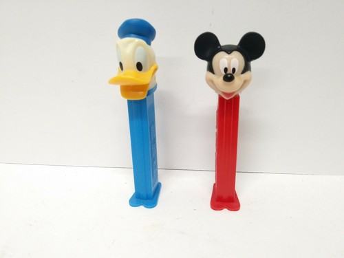 Donald Duck Mickey Mouse Pez Dispenser Lot Vintage Candy Pez - Frre Shipping