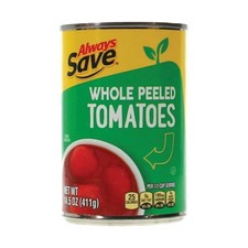 3x Always Save tomates enteros pelados enlatados cocina ingredientes de cocina 14,5 oz