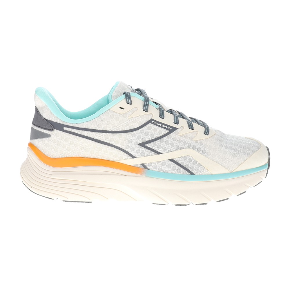 diadora Equipe Nucleo Running  Mens Blue, Orange, White Sneakers Athletic Shoes
