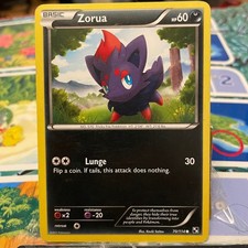 Zorua 70/114 Common Black & White Pokemon Lightly Played on eBay