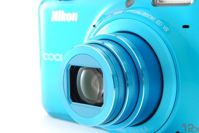 Top MINT] Nikon COOLPIX S6500 16.0MP 12x Zoom Blue Compact Digital