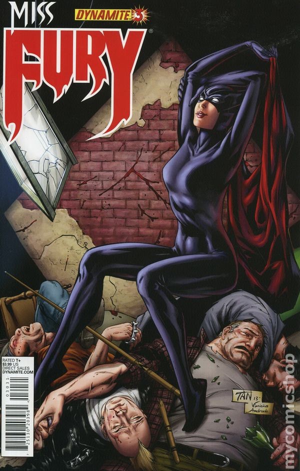 Miss Fury #3C VF 2013 Stock Image