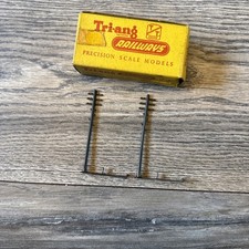 Vintage Triang TT Gauge Telegraph Poles X2 In A Box Excellent Condition JJ51