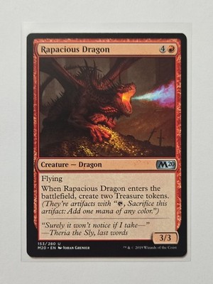 Rapacious Dragon - 153 - Core Set 2020 M20 - LP - Creature - U
