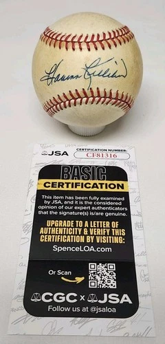 Harmon Killebrew Signed Rawlings Official American League Baseball JSA COA A2