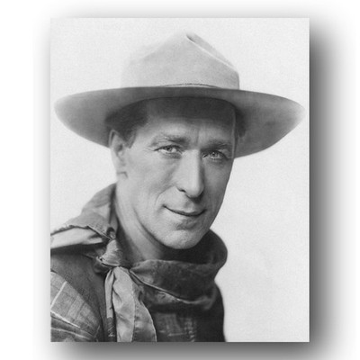 William S. Hart Photo 8x10 Silent Screen Western Cowboy Star 1925