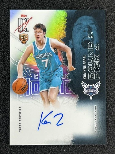 2025 Topps Signature Kon Knueppel Base (RAW)