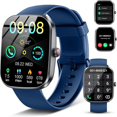 Smart Watch, 2025 HD Smartwatch for Men Women with Answer