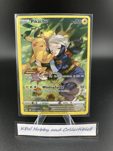 NM+ Pikachu TG05/TG30 Swsh11: Lost Origin Trainer Gallery Holo