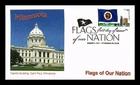 DR JIM STAMPS US COVER MINNESOTA FLAGS OF OUR NATION FIRST DAY ISSUE FLEETWOOD